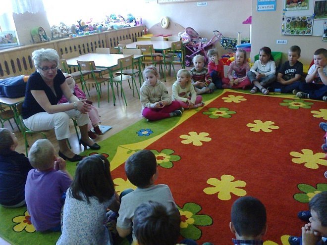 Spotkanie w Gminnym Przedszkolu Samorządowym w Czerwinie [28.04.2014] - zdjęcie #14 - eOstroleka.pl