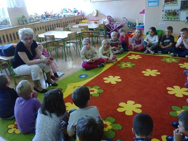 Spotkanie w Gminnym Przedszkolu Samorządowym w Czerwinie [28.04.2014] - zdjęcie #2 - eOstroleka.pl