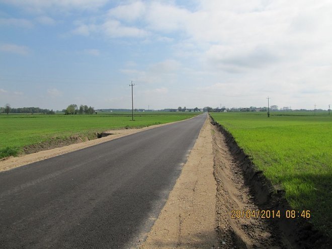 Odbiór przebudowanych dróg gminnych [29.04.2014] - zdjęcie #6 - eOstroleka.pl