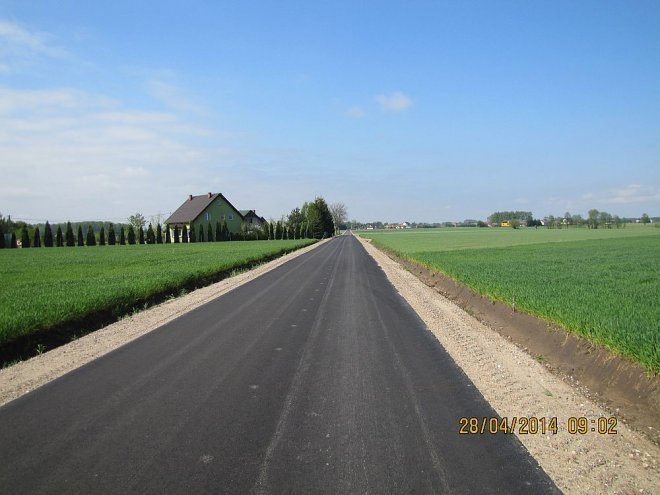 Odbiór przebudowanych dróg gminnych [29.04.2014] - zdjęcie #7 - eOstroleka.pl