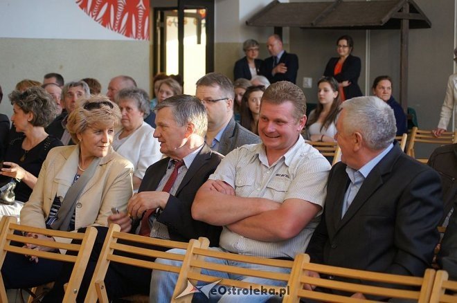 Europoseł Jarosław Kalinowski oraz minister Marek Sawicki w Kadzidle [29.04.2014] - zdjęcie #7 - eOstroleka.pl