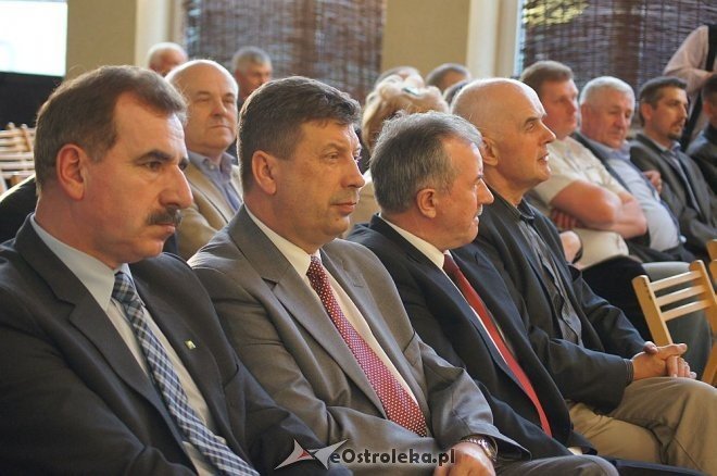 Europoseł Jarosław Kalinowski oraz minister Marek Sawicki w Kadzidle [29.04.2014] - zdjęcie #12 - eOstroleka.pl
