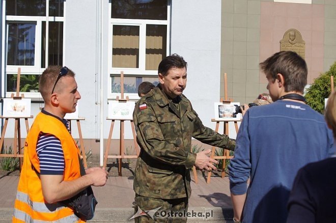 Pieszy rajd uczniów ZSZ nr 1 w Ostrołęce [30.04.2014] - zdjęcie #41 - eOstroleka.pl