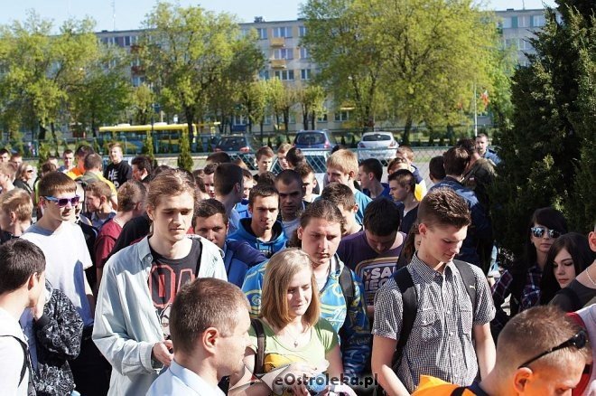 Pieszy rajd uczniów ZSZ nr 1 w Ostrołęce [30.04.2014] - zdjęcie #29 - eOstroleka.pl