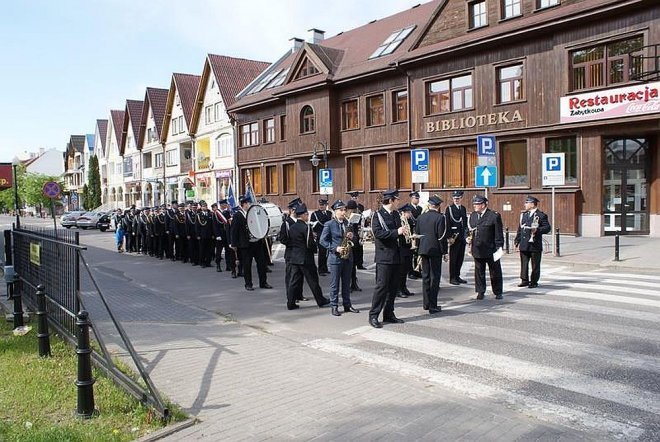 Ostrołęccy strażacy uroczyście obchodzili święto swojego patrona [04.05.2014] - zdjęcie #1 - eOstroleka.pl