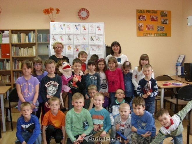 Spotkanie z Joanną Brodowską w Szkole Podstawowej nr 6 [12.05.2015] - zdjęcie #1 - eOstroleka.pl