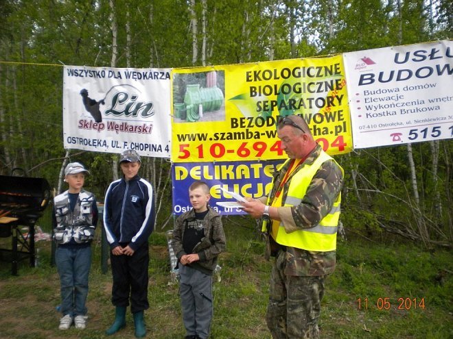Zawody Spławikowe PZW Narew koło nr 38 [12.05.2014] - zdjęcie #14 - eOstroleka.pl