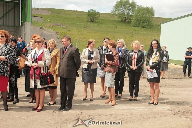 Uroczyste wmurowanie aktu erekcyjnego pod budowę Samorządowej Stacji Segregacji Odpadów Komunalnych [14.05.2014] - zdjęcie #19 - eOstroleka.pl