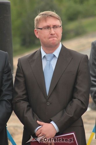 Uroczyste wmurowanie aktu erekcyjnego pod budowę Samorządowej Stacji Segregacji Odpadów Komunalnych [14.05.2014] - zdjęcie #44 - eOstroleka.pl