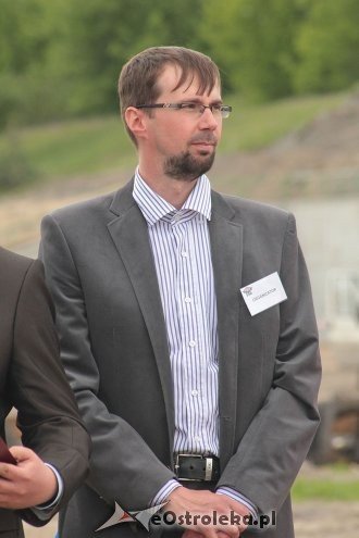 Uroczyste wmurowanie aktu erekcyjnego pod budowę Samorządowej Stacji Segregacji Odpadów Komunalnych [14.05.2014] - zdjęcie #43 - eOstroleka.pl
