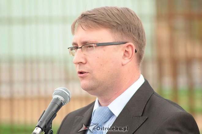 Uroczyste wmurowanie aktu erekcyjnego pod budowę Samorządowej Stacji Segregacji Odpadów Komunalnych [14.05.2014] - zdjęcie #39 - eOstroleka.pl