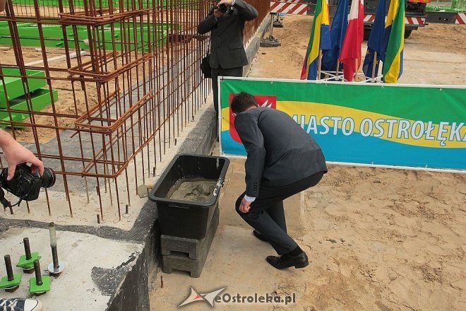 Uroczyste wmurowanie aktu erekcyjnego pod budowę Samorządowej Stacji Segregacji Odpadów Komunalnych [14.05.2014] - zdjęcie #71 - eOstroleka.pl