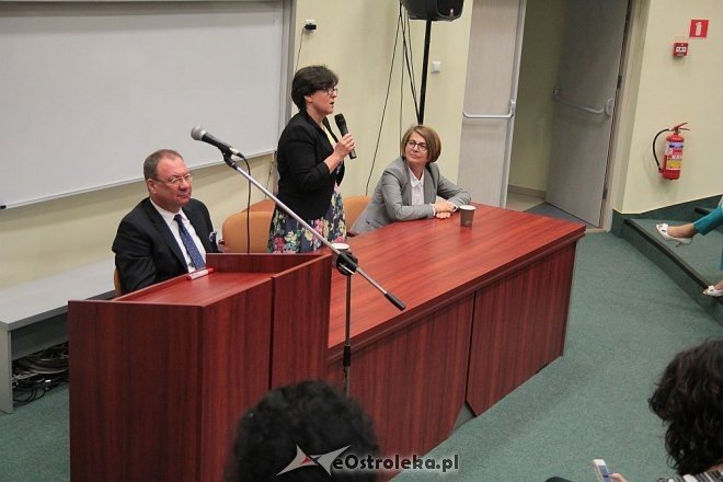 Minister Edukacji Joanna Kluzik Rostkowska w Ostrołęce [19.05.2014] - zdjęcie #1 - eOstroleka.pl