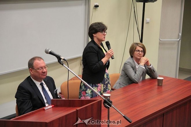 Minister Edukacji Joanna Kluzik Rostkowska w Ostrołęce [19.05.2014] - zdjęcie #2 - eOstroleka.pl