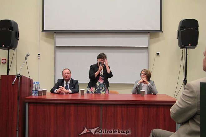 Minister Edukacji Joanna Kluzik Rostkowska w Ostrołęce [19.05.2014] - zdjęcie #6 - eOstroleka.pl