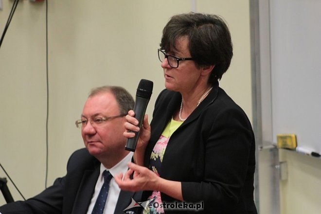 Minister Edukacji Joanna Kluzik Rostkowska w Ostrołęce [19.05.2014] - zdjęcie #44 - eOstroleka.pl