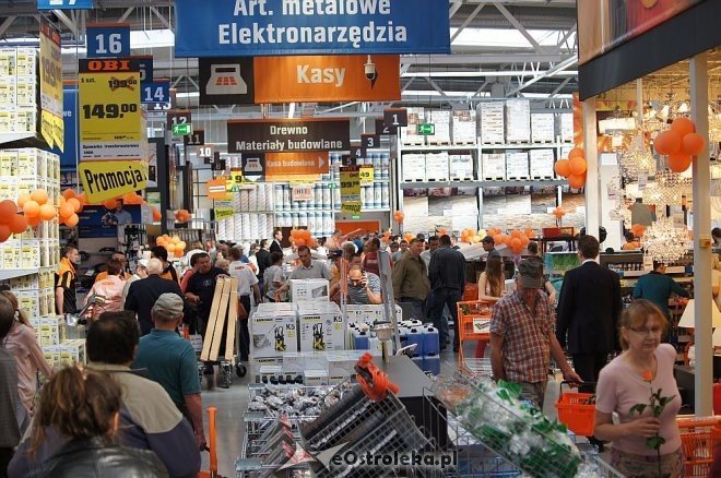 OBI w Ostrołęce otwarty dla klientów [WIDEO, ZDJĘCIA] - zdjęcie #13 - eOstroleka.pl
