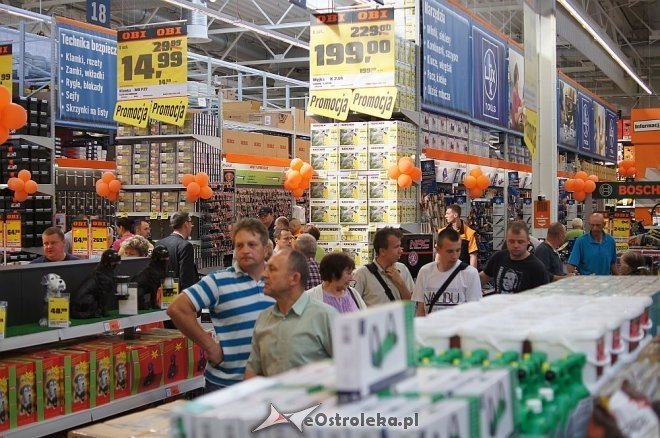OBI w Ostrołęce otwarty dla klientów [WIDEO, ZDJĘCIA] - zdjęcie #2 - eOstroleka.pl