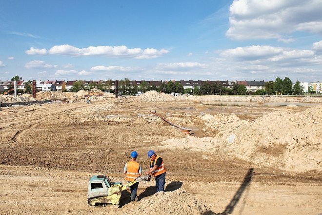 Jak powstawała Galeria Bursztynowa [24.05.2014] - zdjęcie #167 - eOstroleka.pl
