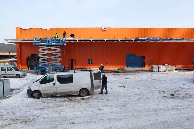 Jak powstawała Galeria Bursztynowa [24.05.2014] - zdjęcie #41 - eOstroleka.pl