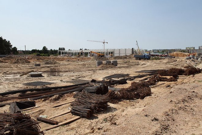 Jak powstawała Galeria Bursztynowa [24.05.2014] - zdjęcie #9 - eOstroleka.pl