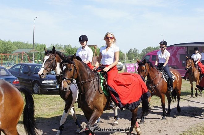 Parada kawalerii ulicami miasta [24.05.2014] - zdjęcie #38 - eOstroleka.pl