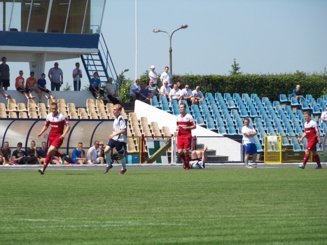Narew Ostrołęka - Wisła II Płock (24.05.2014) - zdjęcie #29 - eOstroleka.pl