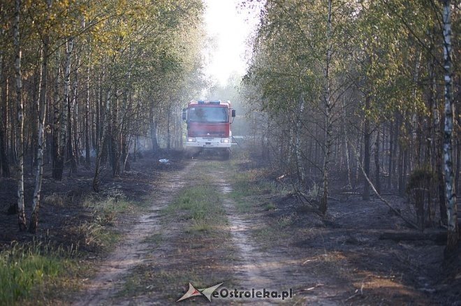 Gigantyczny pożar lasu w gminie Kadzidło [24.05.2014] - zdjęcie #54 - eOstroleka.pl