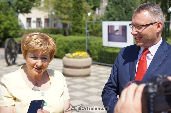 Nowa wicemarszałek Elżbieta Lanc z wizytą w Ostrołęce [26.05.2014] - zdjęcie #7 - eOstroleka.pl