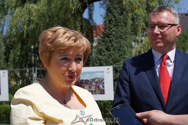 Nowa wicemarszałek Elżbieta Lanc z wizytą w Ostrołęce [26.05.2014] - zdjęcie #8 - eOstroleka.pl