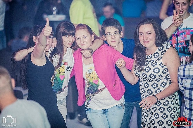 Gorąca integracja uczniów i studentów w Clubie Capitol [0106.2014] - zdjęcie #55 - eOstroleka.pl
