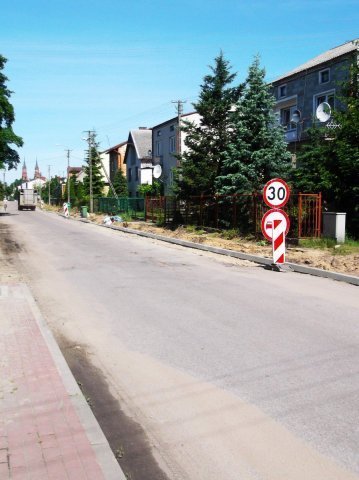 Myszyniec: Przebudowa ulicy Kolejowej - zdjęcie #12 - eOstroleka.pl