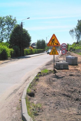Myszyniec: Przebudowa ulicy Kolejowej - zdjęcie #10 - eOstroleka.pl