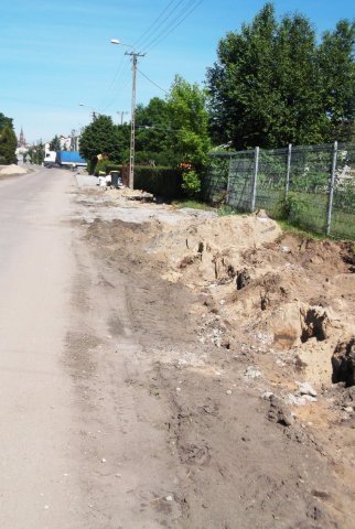Myszyniec: Przebudowa ulicy Kolejowej - zdjęcie #7 - eOstroleka.pl