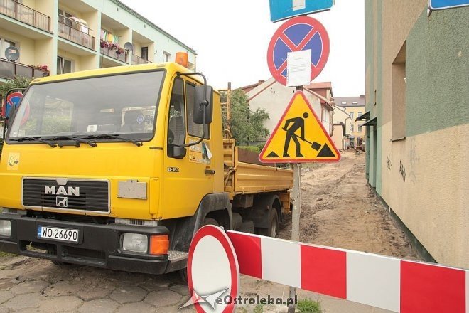 Ostrołęka: Ulica Mała w przebudowie [13.06.2014] - zdjęcie #5 - eOstroleka.pl
