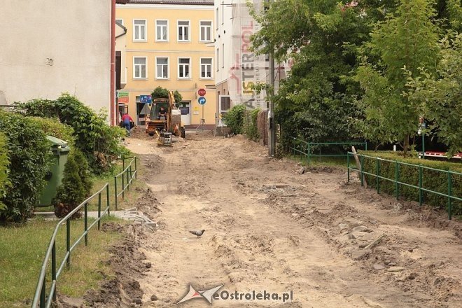 Ostrołęka: Ulica Mała w przebudowie [13.06.2014] - zdjęcie #2 - eOstroleka.pl