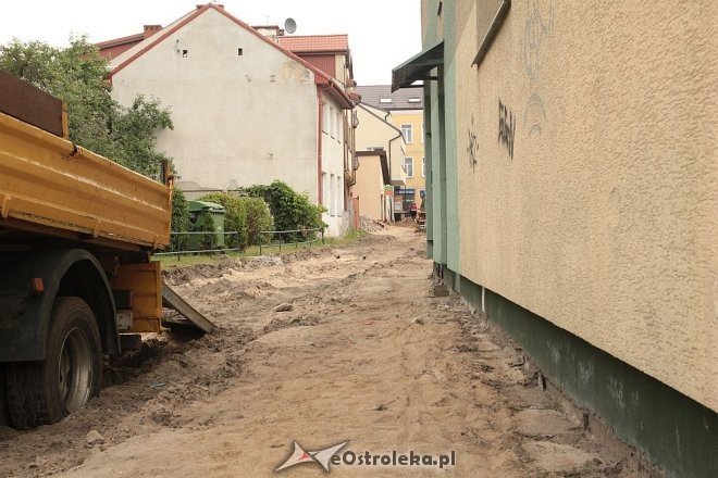 Ostrołęka: Ulica Mała w przebudowie [13.06.2014] - zdjęcie #1 - eOstroleka.pl