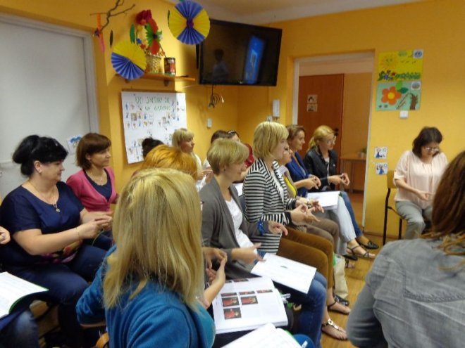 Szkolenie pt. „MAKATON system gestów i znaków – poziom podstawowy I” [18.06.2014] - zdjęcie #13 - eOstroleka.pl