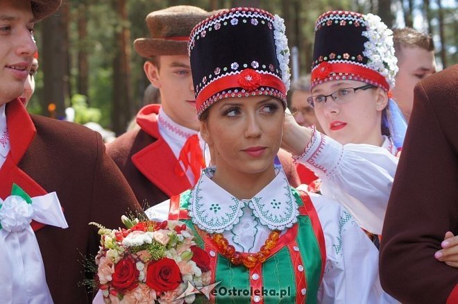 Wesele Kurpiowskie 2014: Ceremonia zaślubin po kurpiowsku [22.06.2014] - zdjęcie #39 - eOstroleka.pl