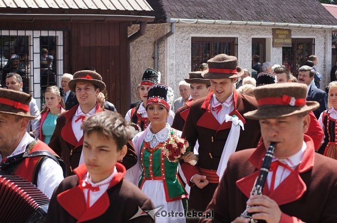 Wesele Kurpiowskie 2014: Ceremonia zaślubin po kurpiowsku [22.06.2014] - zdjęcie #125 - eOstroleka.pl