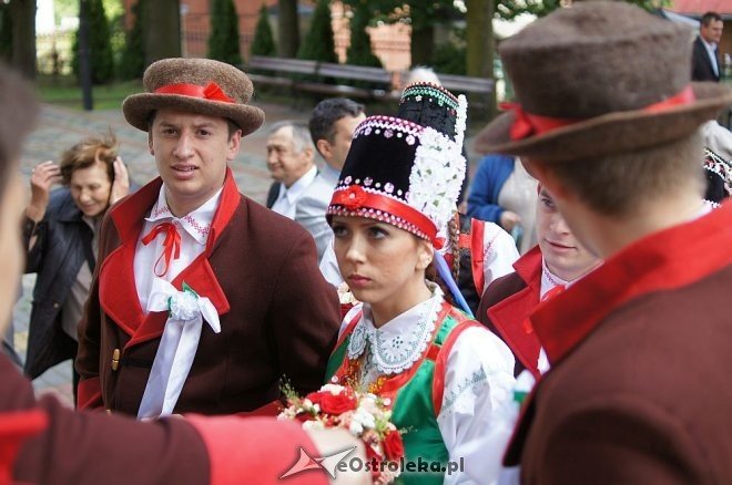 Wesele Kurpiowskie 2014: Ceremonia zaślubin po kurpiowsku [22.06.2014] - zdjęcie #121 - eOstroleka.pl