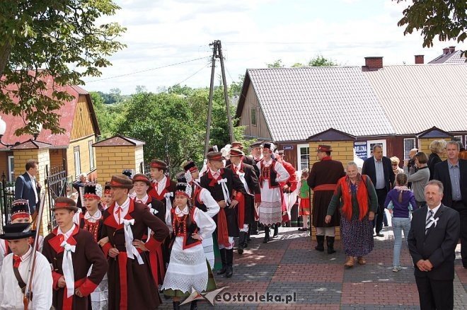 Wesele Kurpiowskie 2014: Ceremonia zaślubin po kurpiowsku [22.06.2014] - zdjęcie #115 - eOstroleka.pl