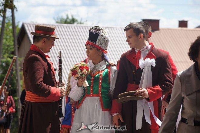 Wesele Kurpiowskie 2014: Ceremonia zaślubin po kurpiowsku [22.06.2014] - zdjęcie #84 - eOstroleka.pl