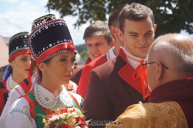 Wesele Kurpiowskie 2014: Ceremonia zaślubin po kurpiowsku [22.06.2014] - zdjęcie #80 - eOstroleka.pl