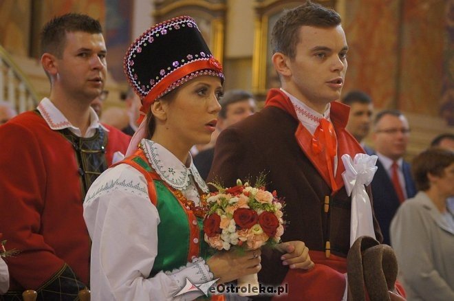 Wesele Kurpiowskie 2014: Ceremonia zaślubin po kurpiowsku [22.06.2014] - zdjęcie #73 - eOstroleka.pl