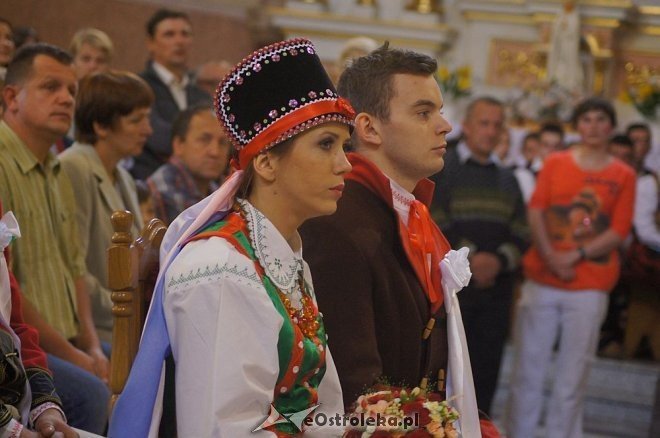 Wesele Kurpiowskie 2014: Ceremonia zaślubin po kurpiowsku [22.06.2014] - zdjęcie #59 - eOstroleka.pl