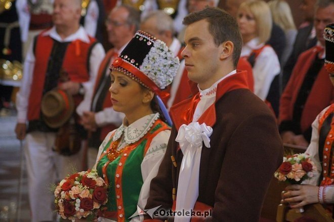 Wesele Kurpiowskie 2014: Ceremonia zaślubin po kurpiowsku [22.06.2014] - zdjęcie #56 - eOstroleka.pl