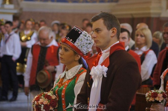 Wesele Kurpiowskie 2014: Ceremonia zaślubin po kurpiowsku [22.06.2014] - zdjęcie #54 - eOstroleka.pl