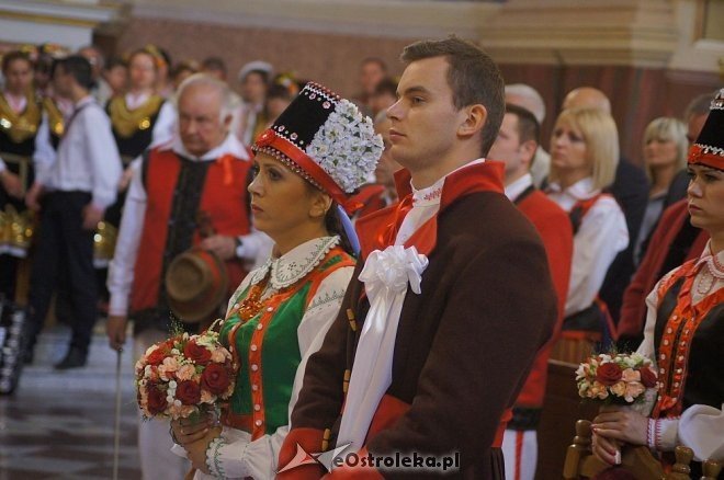 Wesele Kurpiowskie 2014: Ceremonia zaślubin po kurpiowsku [22.06.2014] - zdjęcie #53 - eOstroleka.pl