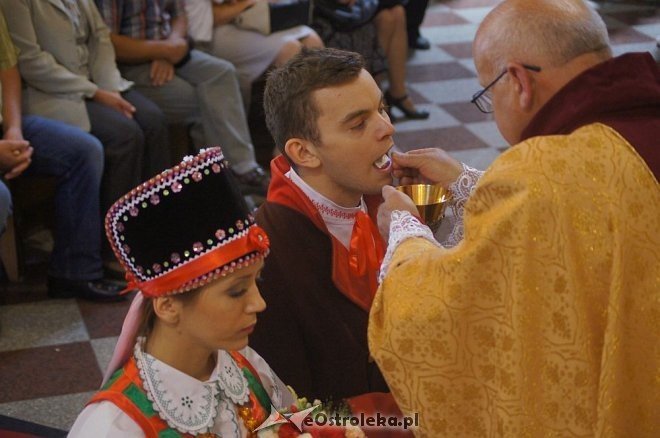 Wesele Kurpiowskie 2014: Ceremonia zaślubin po kurpiowsku [22.06.2014] - zdjęcie #49 - eOstroleka.pl